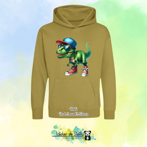 Sweat capuche Noah - T-rex cool – Image 22