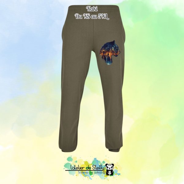 Pantalon jogging Isa - Tigre nocturne – Image 7
