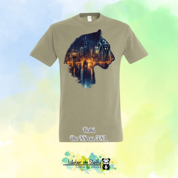 Tee shirt Zhom - Tigre nocturne – Image 28