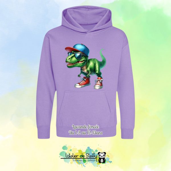 Sweat capuche Noah - T-rex cool – Image 23
