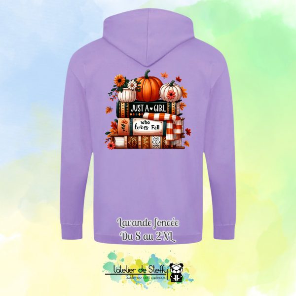 Veste sweat capuche Tof - Amour d'automne – Image 14