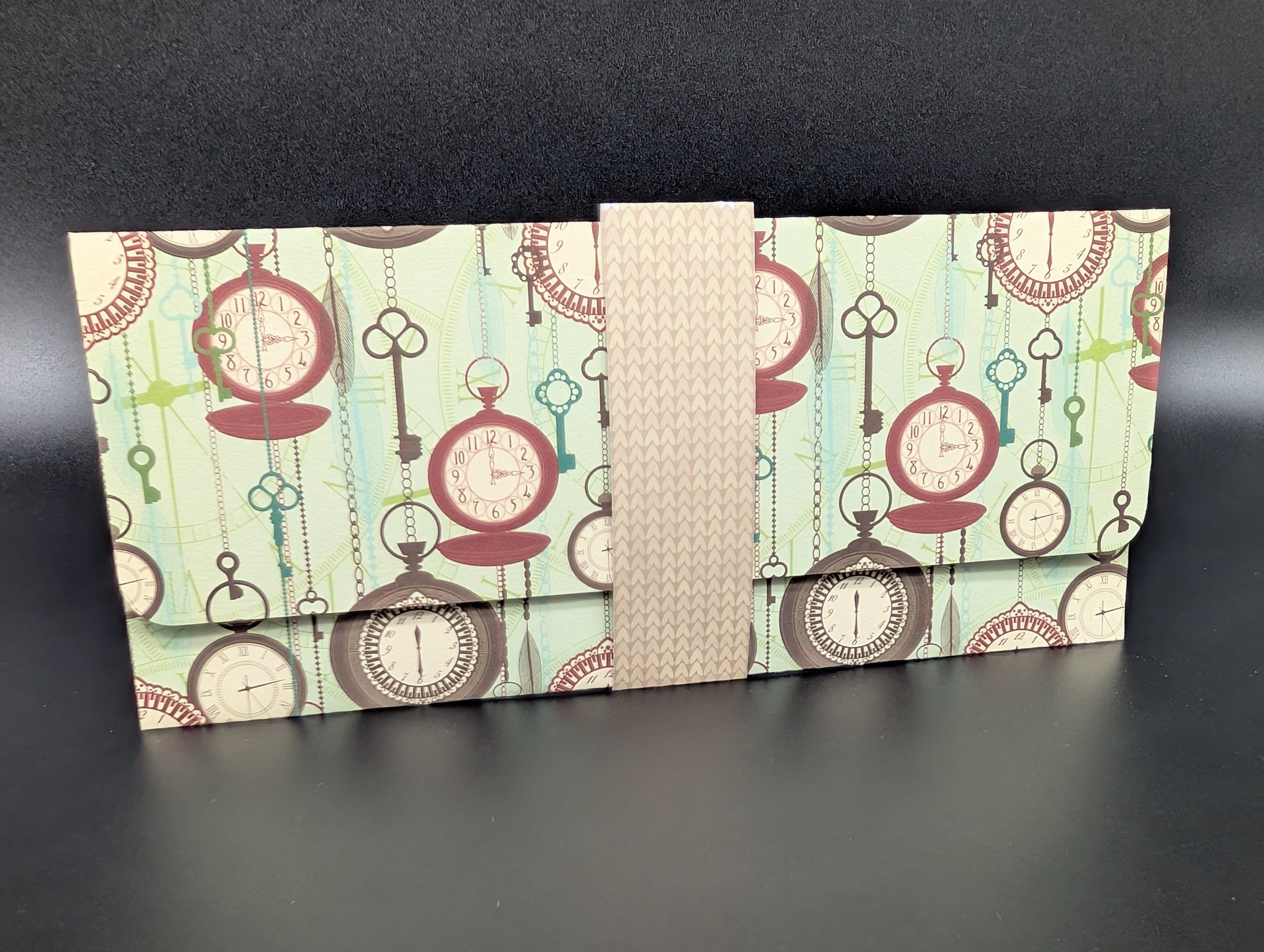 Pochette cadeau - Le temps défile