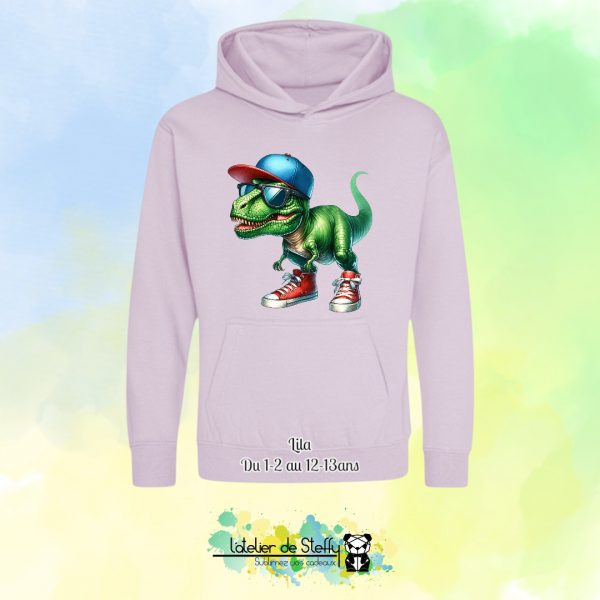 Sweat capuche Noah - T-rex cool – Image 24