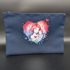 Pochette/trousse - Maman enfant