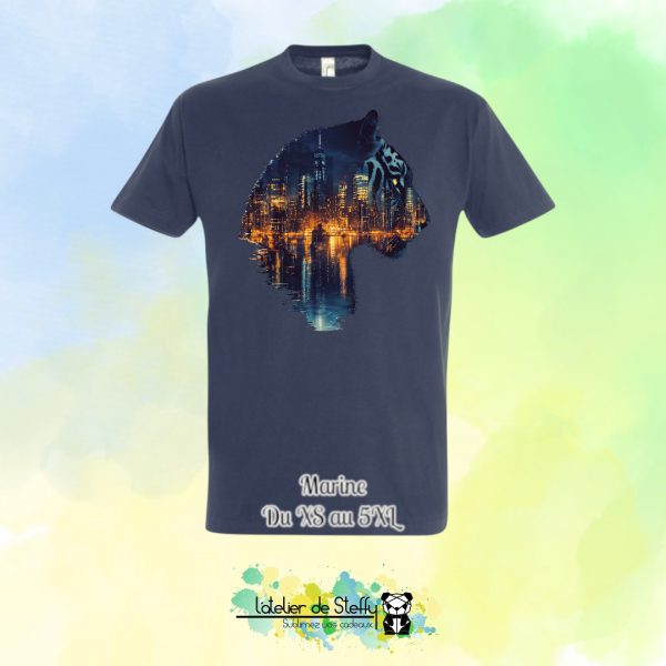 Tee shirt Zhom - Tigre nocturne – Image 30