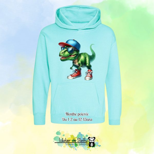 Sweat capuche Noah - T-rex cool – Image 25
