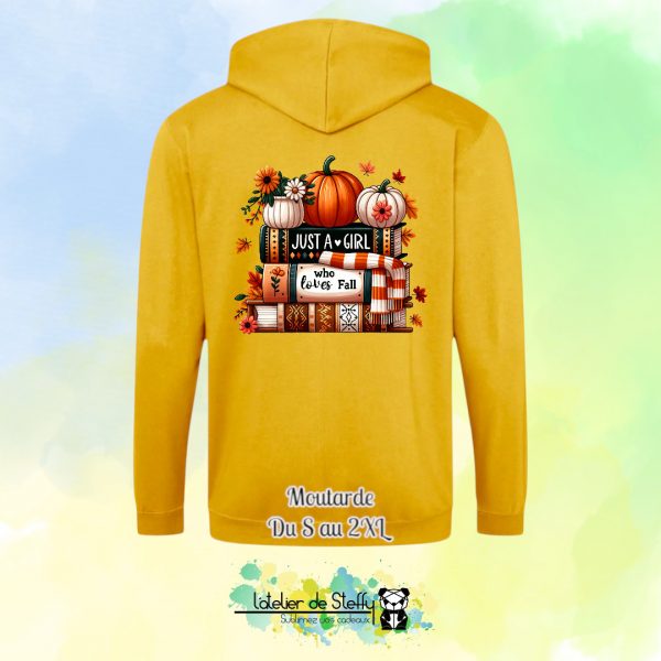 Veste sweat capuche Tof - Amour d'automne – Image 15