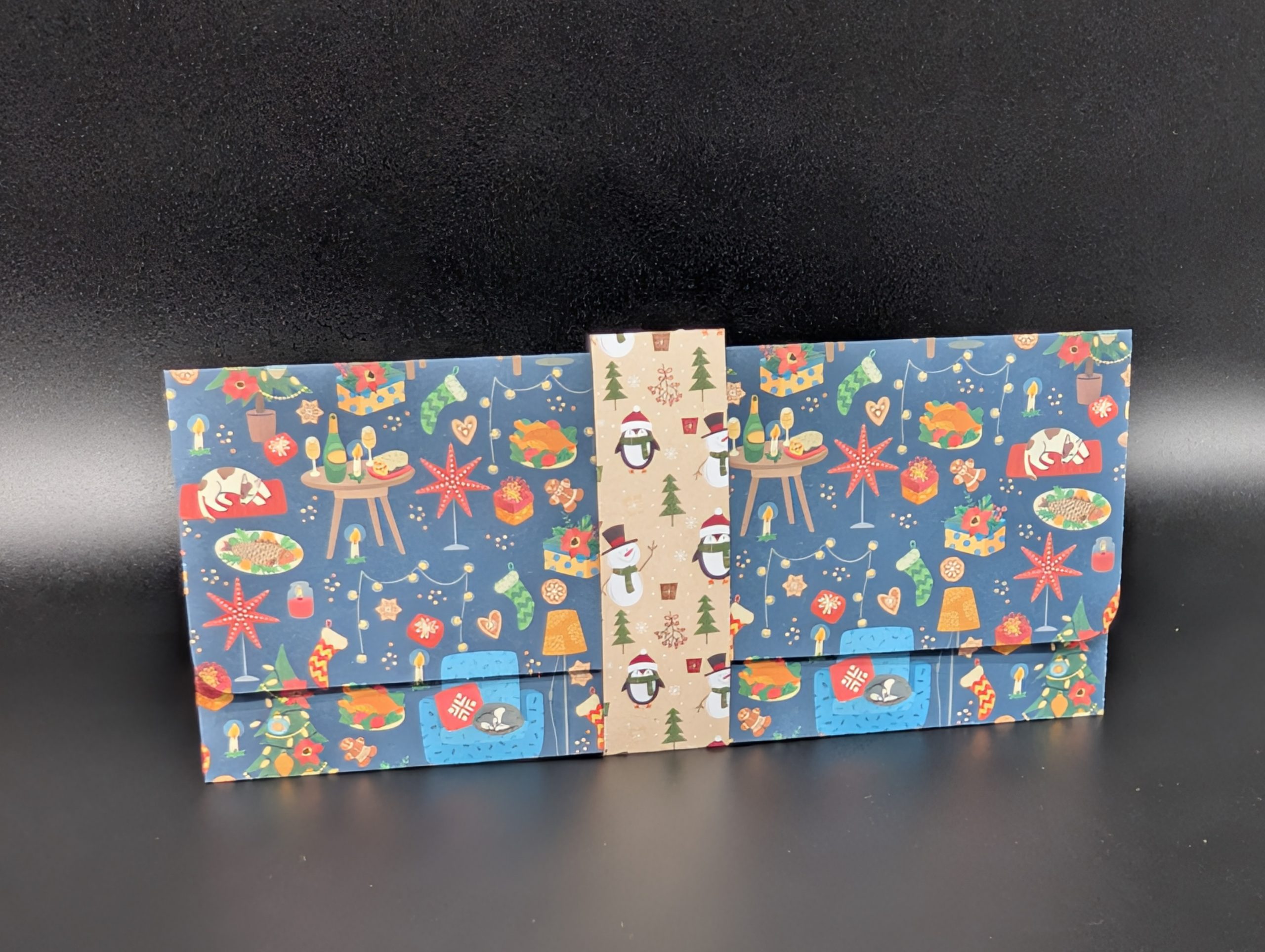 Pochette cadeau - Noël en bonne compagnie