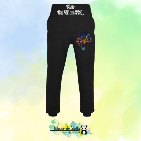 Pantalon jogging Isa - Tigre nocturne – Image 8