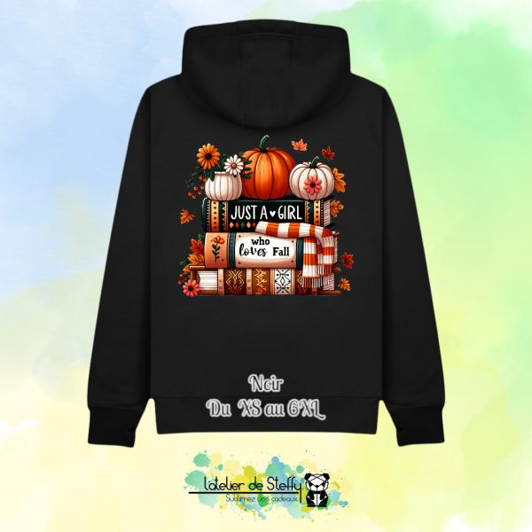 Veste sweat capuche Cath - Amour d'automne – Image 17