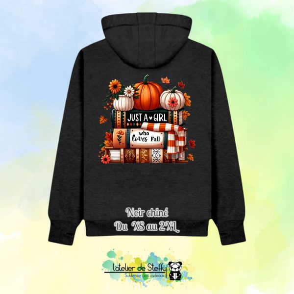 Veste sweat capuche Cath - Amour d'automne – Image 18