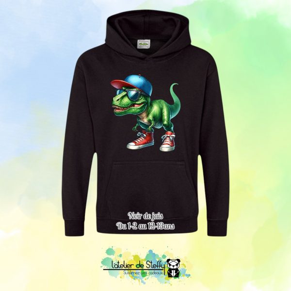 Sweat capuche Noah - T-rex cool – Image 26