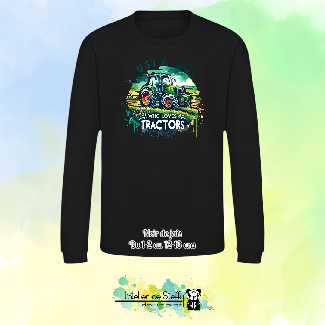 Sweat col rond Lyzo - Fan de tracteurs – Image 19