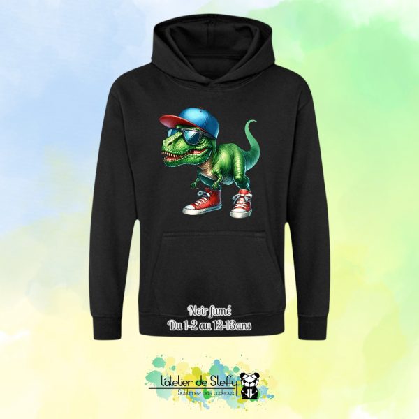 Sweat capuche Noah - T-rex cool – Image 27