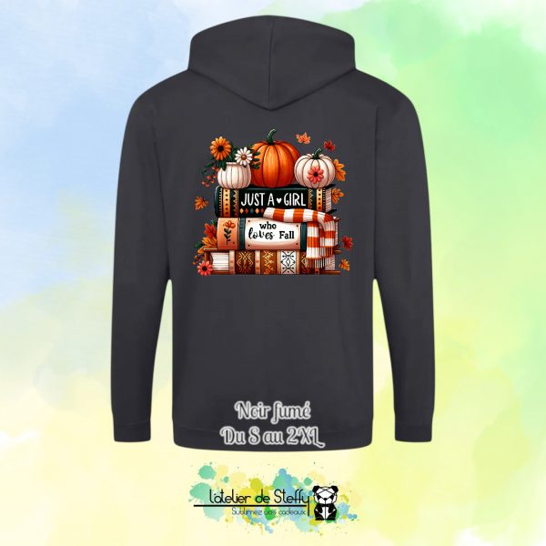 Veste sweat capuche Tof - Amour d'automne – Image 17