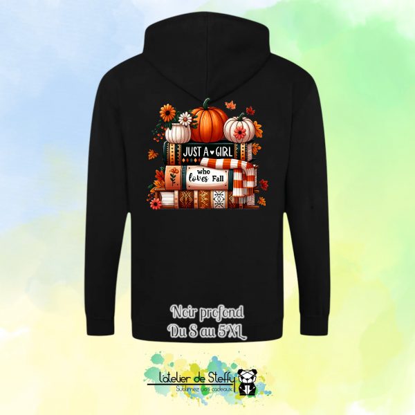 Veste sweat capuche Tof - Amour d'automne – Image 18