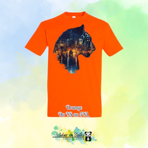 Tee shirt Zhom - Tigre nocturne – Image 32