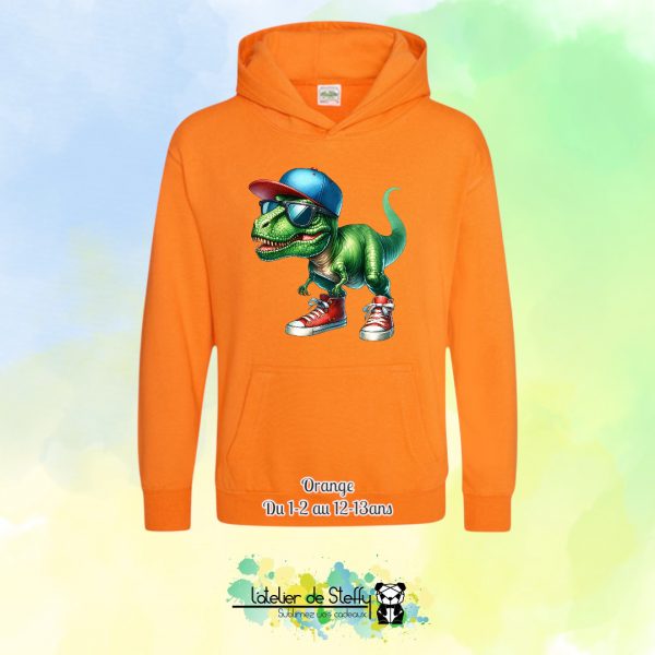 Sweat capuche Noah - T-rex cool – Image 30