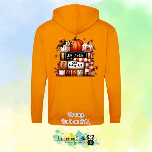 Veste sweat capuche Tof - Amour d'automne – Image 19