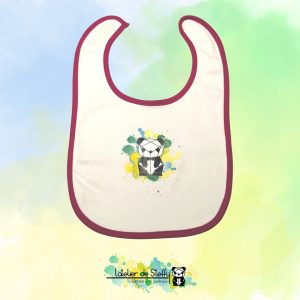 Bavoir - Panda de l'atelier