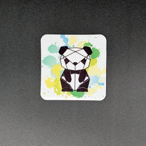 Magnet carré - Panda de l'atelier