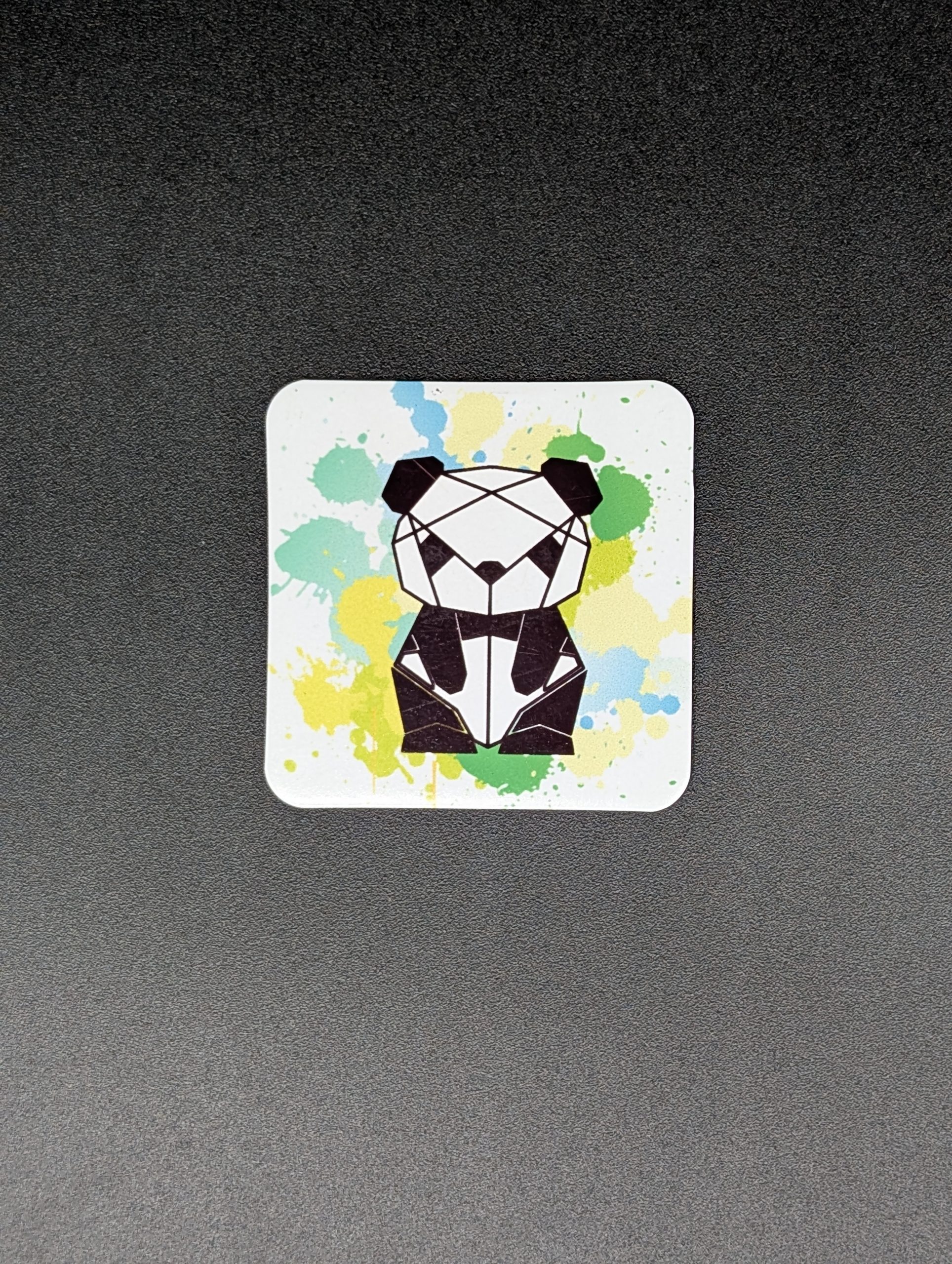 Magnet carré - Panda de l'atelier