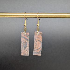Boucles d'oreilles Paola - Forêt nocturne