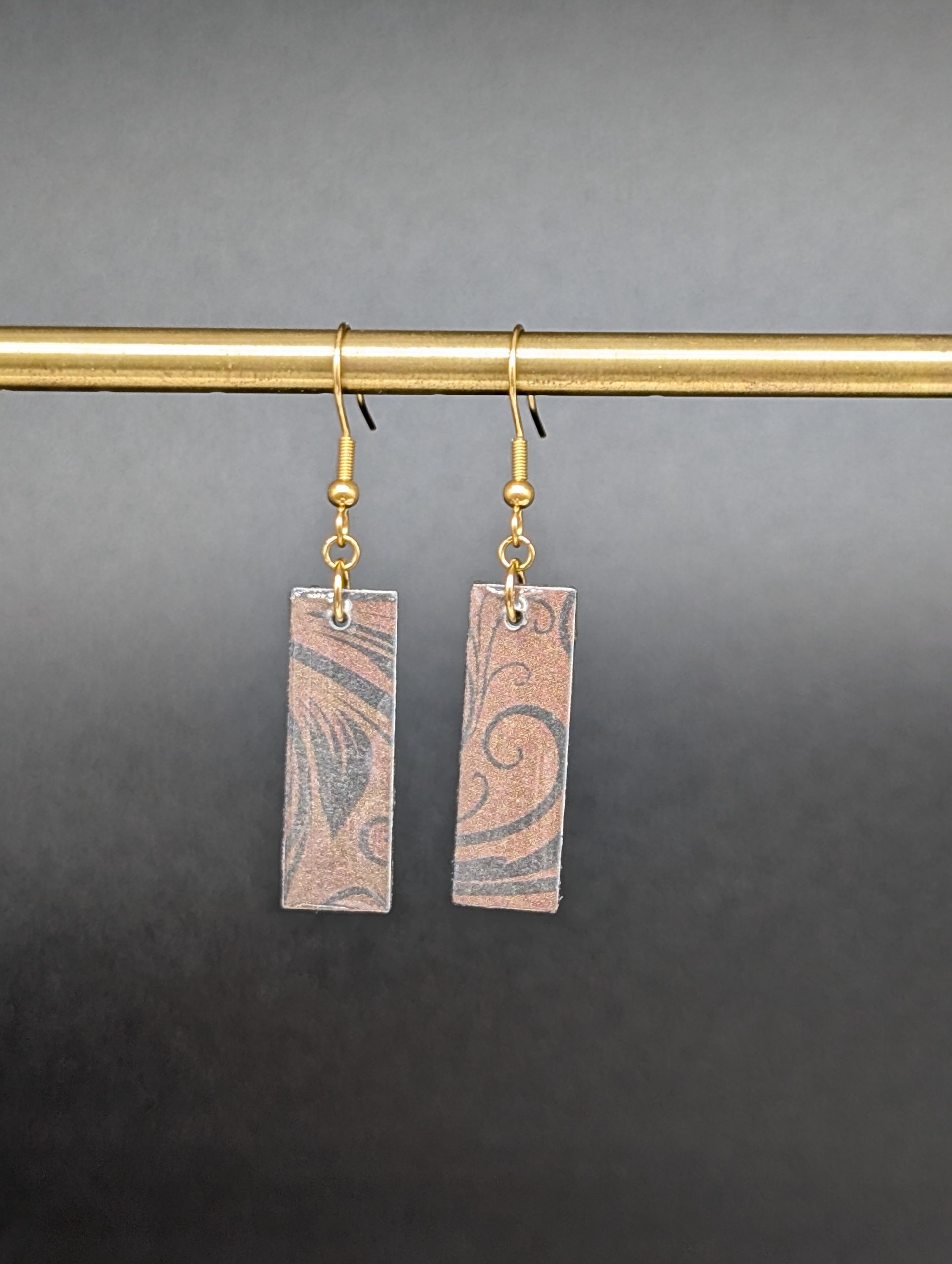 Boucles d'oreilles Paola - Forêt nocturne