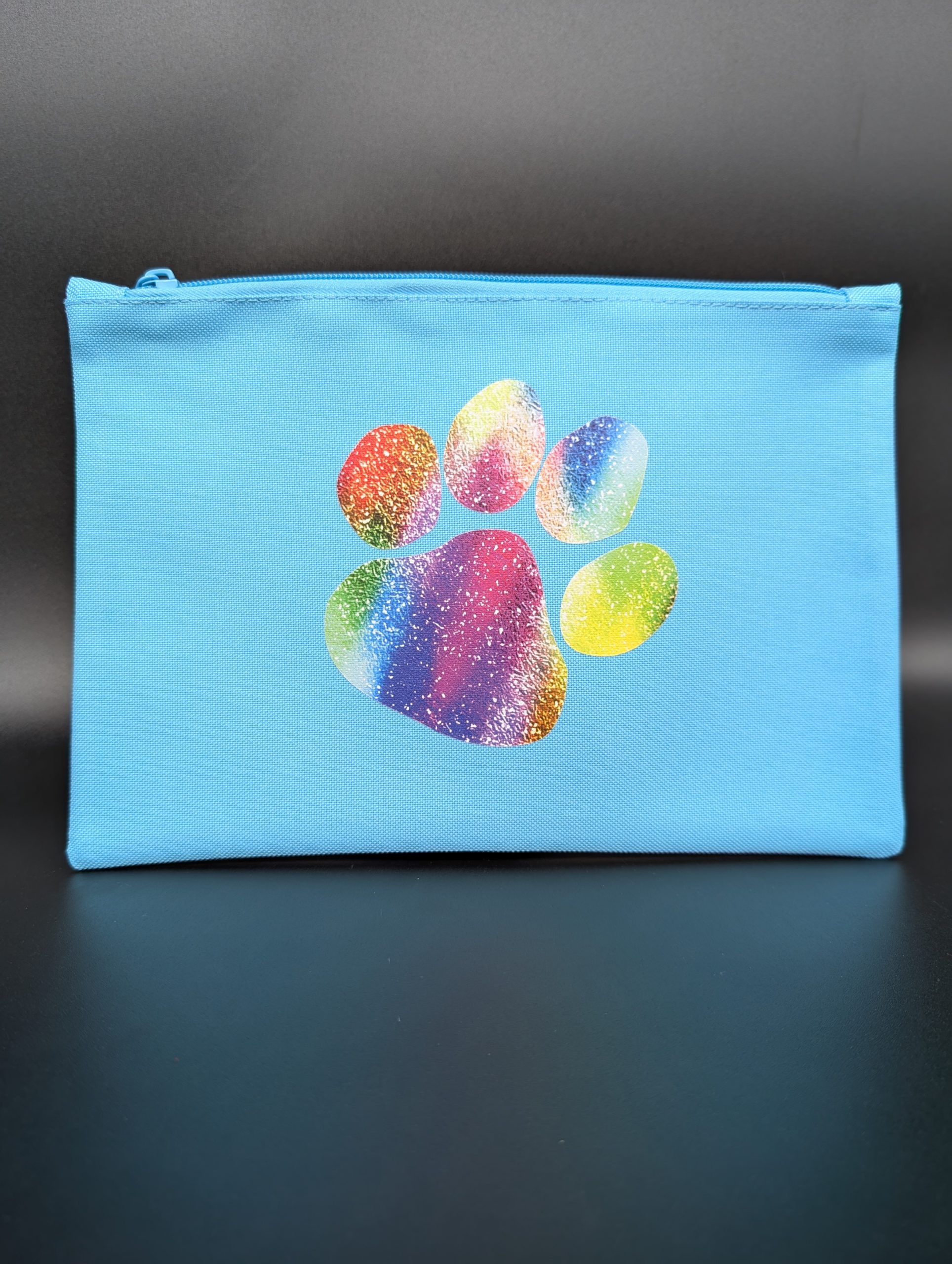 Pochette/trousse - Patoune multicolore