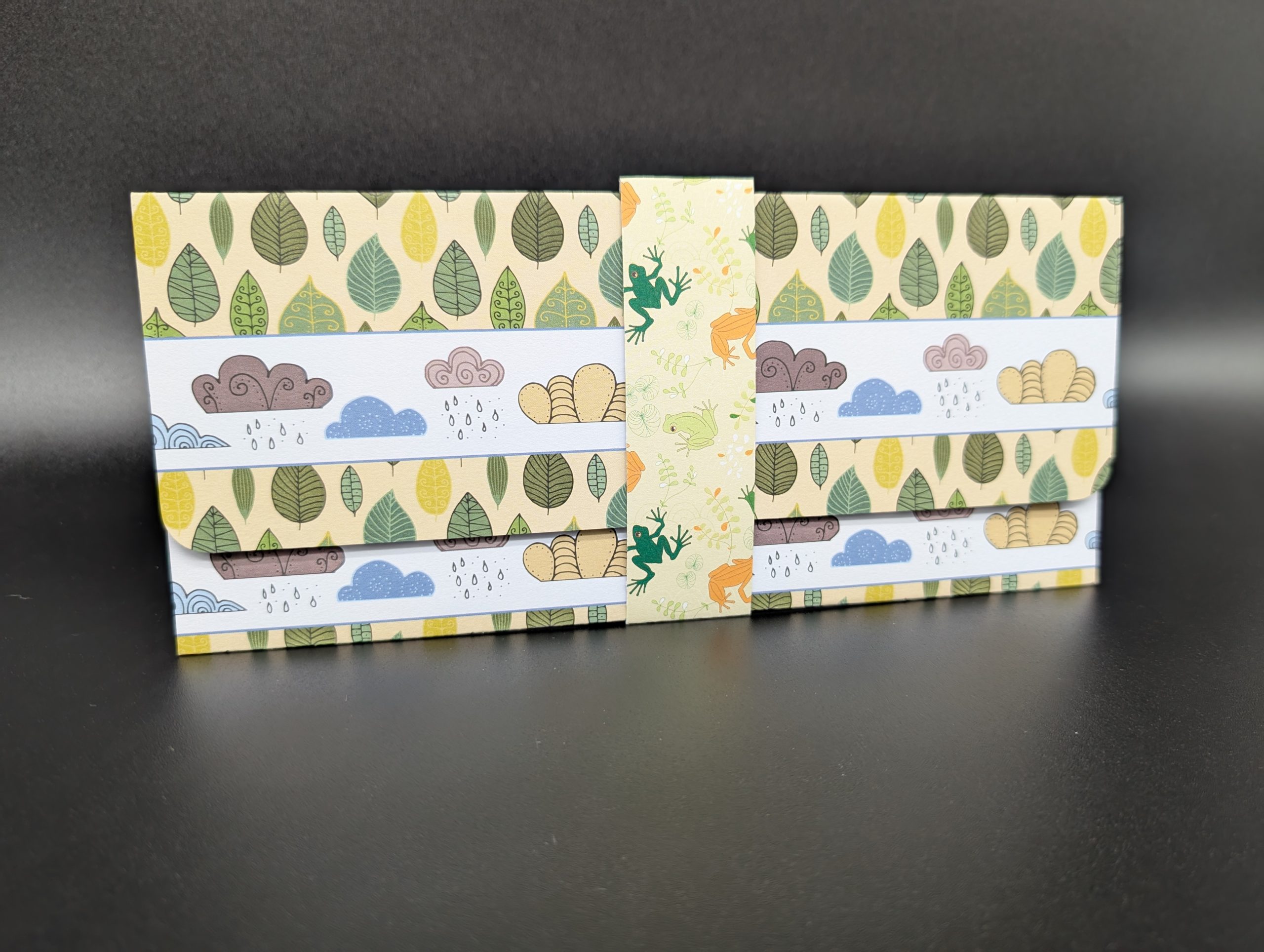 Pochette cadeau - Pluie d'automne