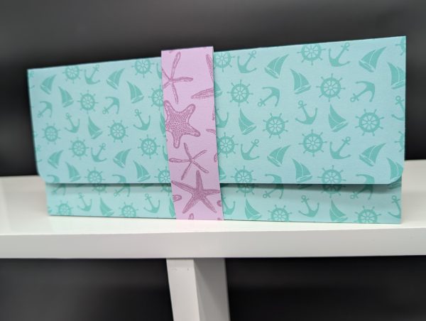 Pochette cadeau - Pluie marine