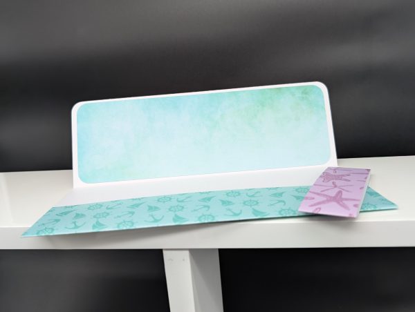 Pochette cadeau - Pluie marine – Image 2