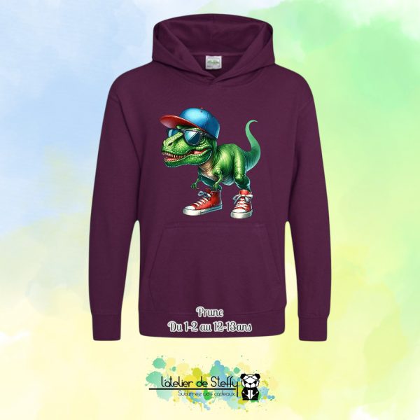 Sweat capuche Noah - T-rex cool – Image 31