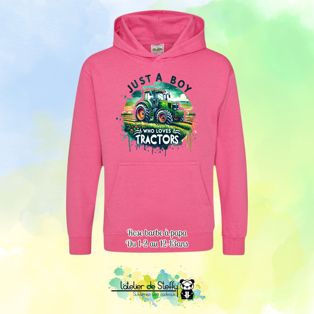 Sweat capuche Noah - Fan de tracteurs – Image 32