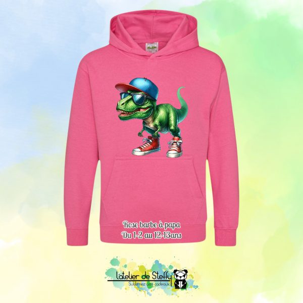 Sweat capuche Noah - T-rex cool – Image 32