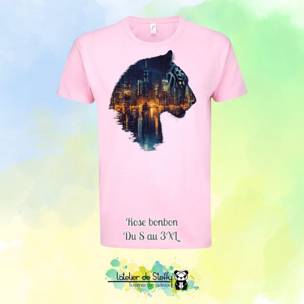 Tee shirt Zhom - Tigre nocturne – Image 34