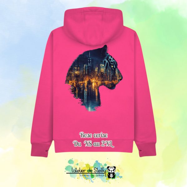 Veste sweat capuche Cath - Tigre nocturne – Image 19