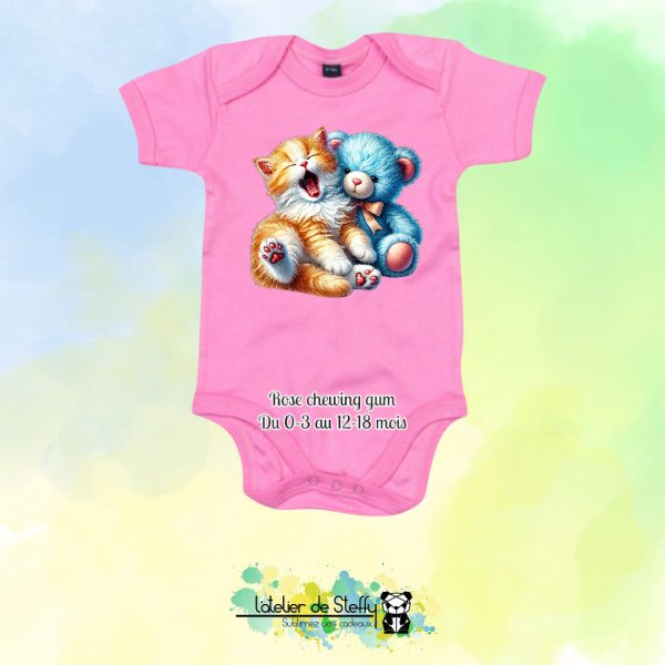 Body Pouyoute - Chaton et ourson – Image 15
