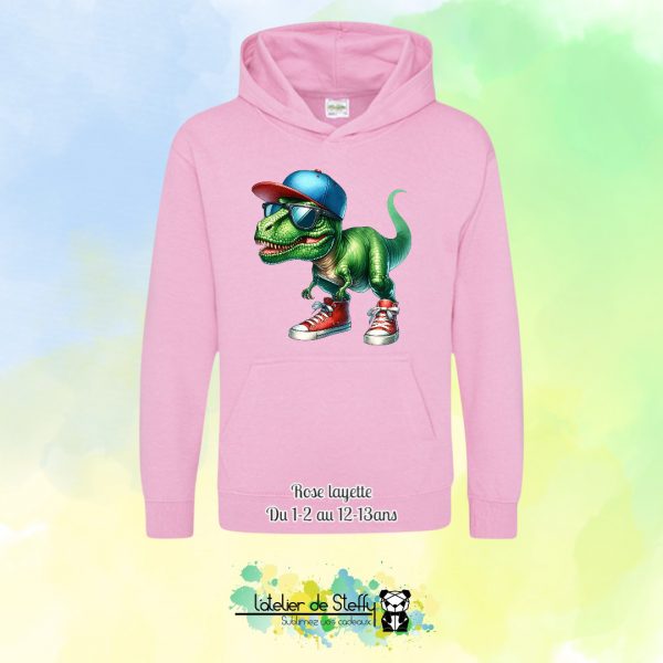 Sweat capuche Noah - T-rex cool – Image 33