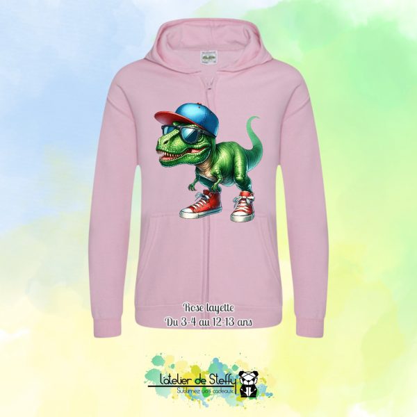 Veste sweat capuche Lou - T-rex cool – Image 13
