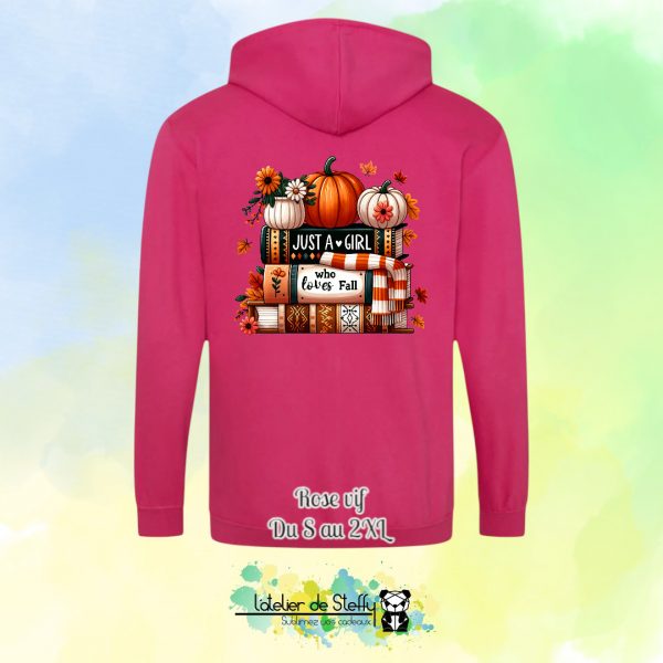 Veste sweat capuche Tof - Amour d'automne – Image 20
