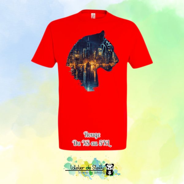 Tee shirt Zhom - Tigre nocturne – Image 36