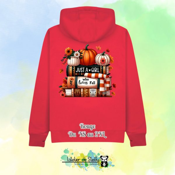 Veste sweat capuche Cath - Amour d'automne – Image 21