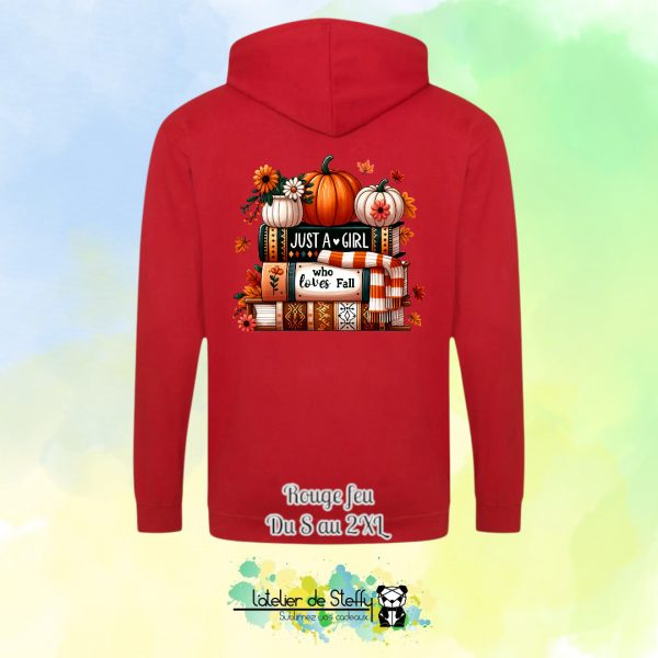 Veste sweat capuche Tof - Amour d'automne – Image 21