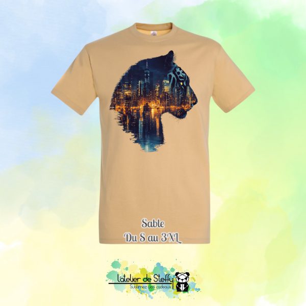 Tee shirt Zhom - Tigre nocturne – Image 39
