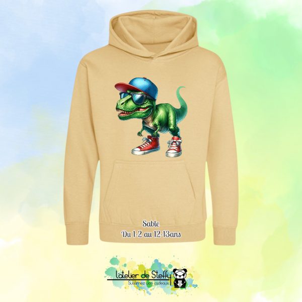 Sweat capuche Noah - T-rex cool – Image 37