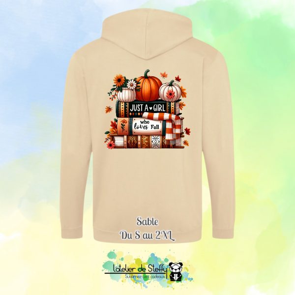 Veste sweat capuche Tof - Amour d'automne – Image 22