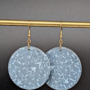 Boucles d'oreilles Sévia - Bleu baroque