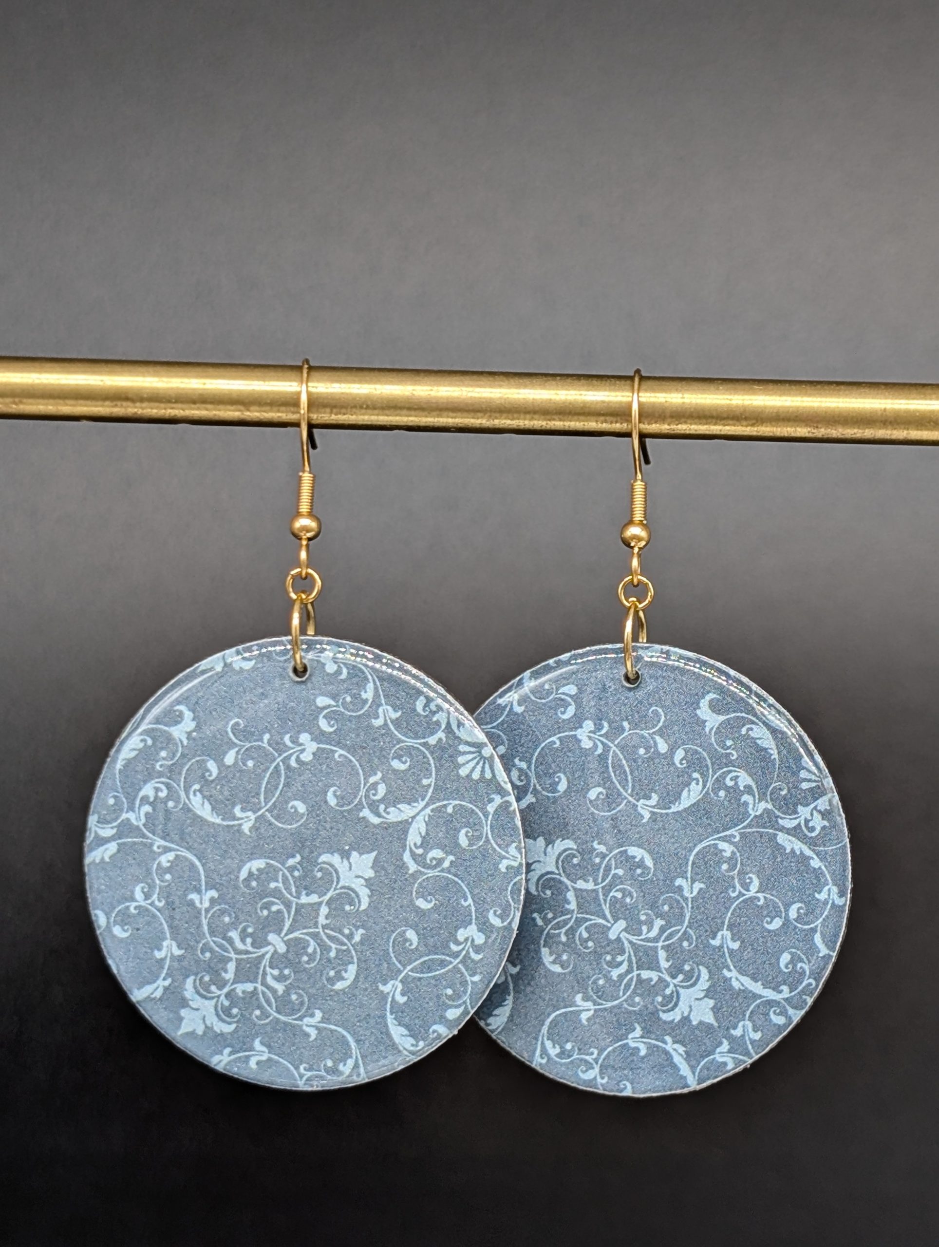 Boucles d'oreilles Sévia - Bleu baroque