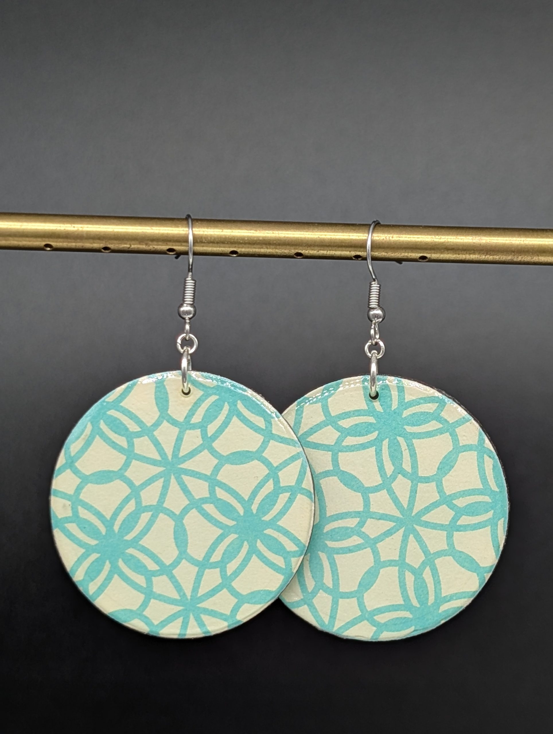 Boucles d'oreilles Sévia - Entrelacs